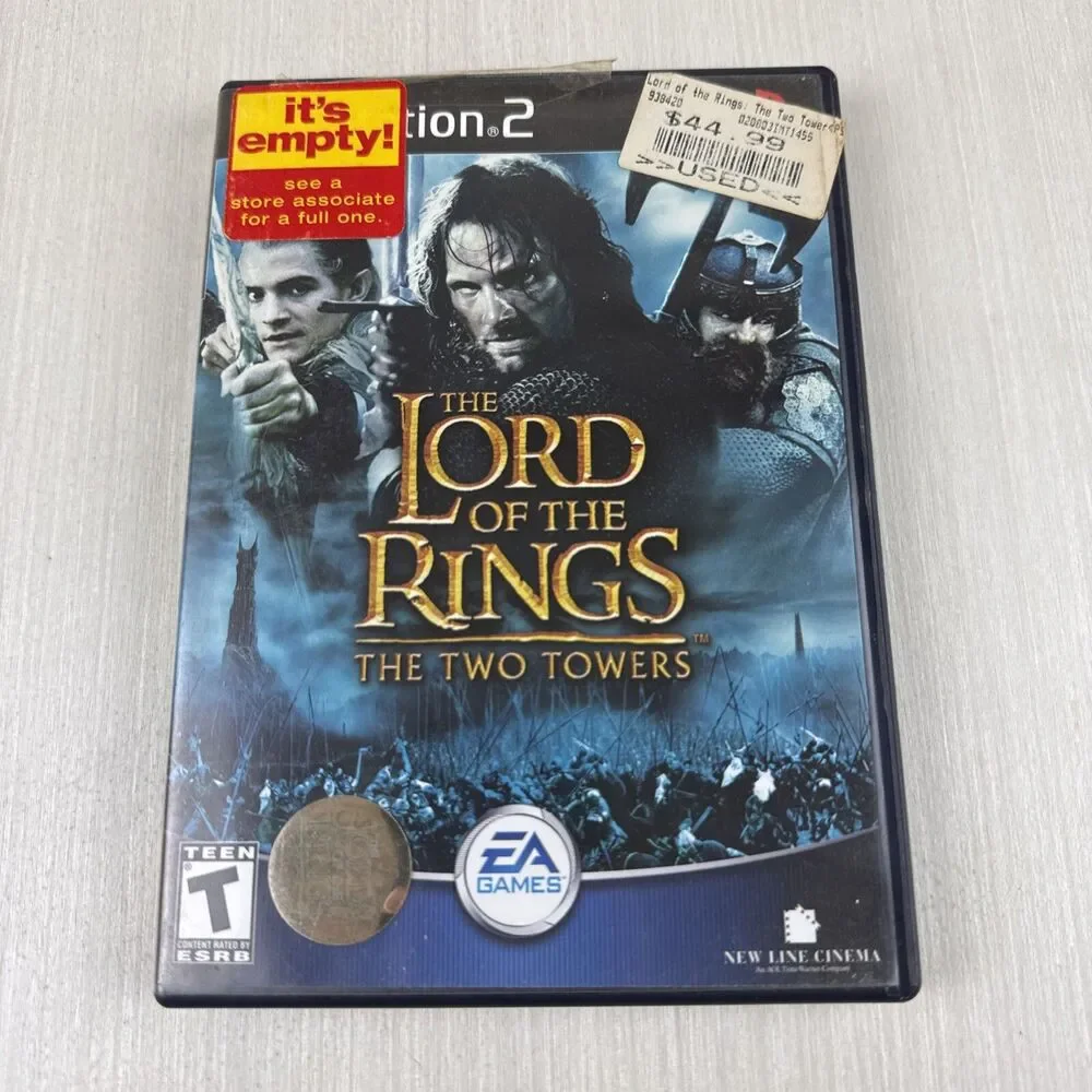 Lord of the Rings: The Two Towers (Sony PlayStation 2, 2004) PS2